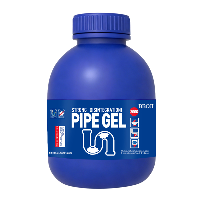 QJI Powerful Drain Cleaner — Helps Clear Common Clogs in Sinks, Tubs & Showers