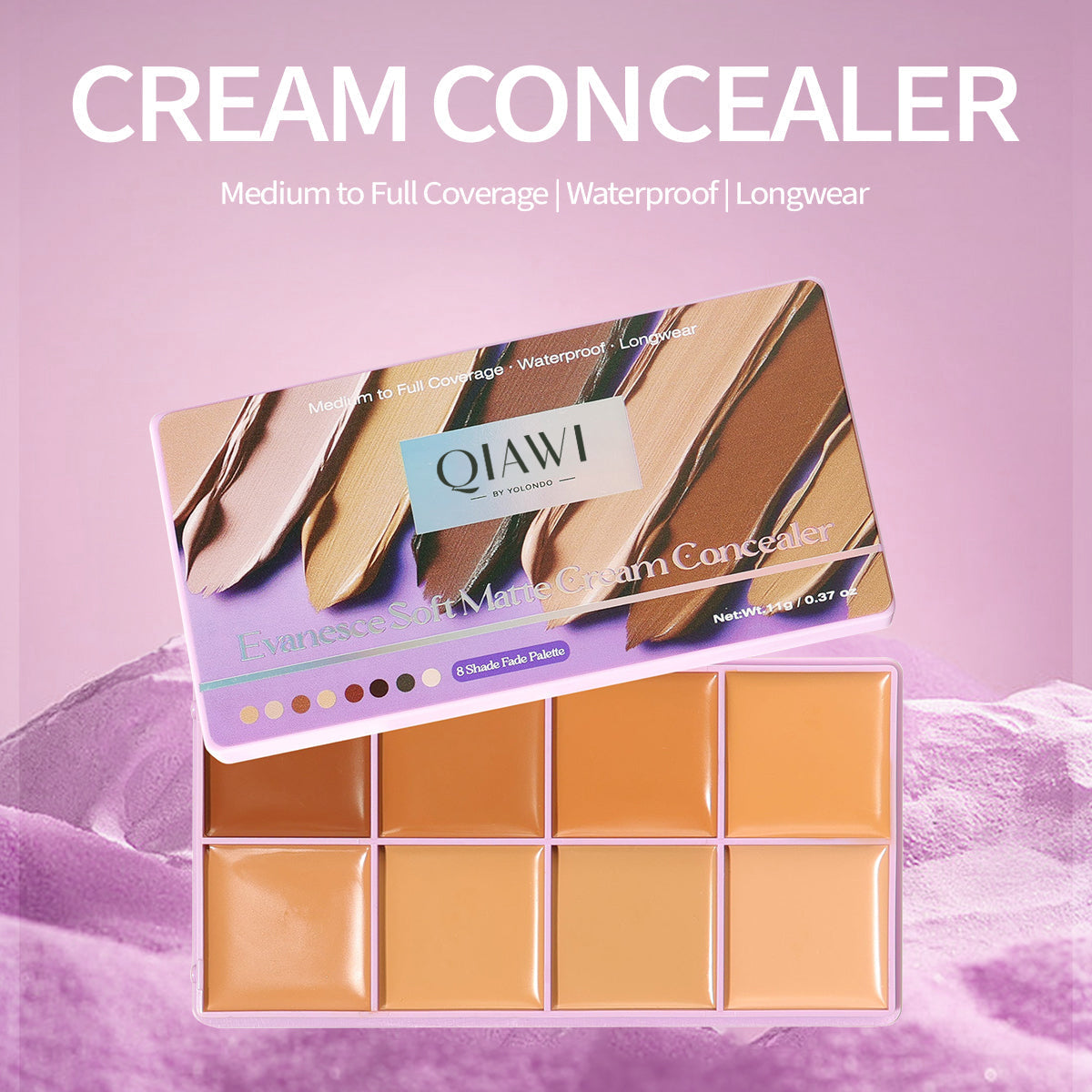 🔥New Year Sale: 70% OFF💎Instant Flawless Coverage Concealer Medium to Full Coverage | Waterproof | Long-wearing One-Tap Smoothing for Picture-Perfect Skin