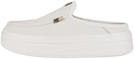 Women's Austin Lift Platform Mule | Genuine Leather Slip-On | Lightweight Everyday Shoes