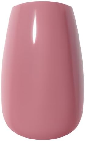 Short Round Press-On Nails - Milky Pink Blush | Salon-Quality & Reusable Fake Nails Kit with 12 Sizes