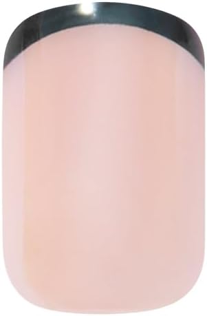Short Round Press-On Nails - Milky Pink Blush | Salon-Quality & Reusable Fake Nails Kit with 12 Sizes