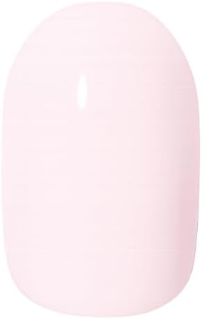 Short Round Press-On Nails - Milky Pink Blush | Salon-Quality & Reusable Fake Nails Kit with 12 Sizes