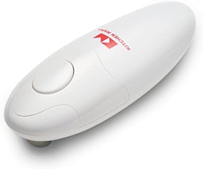 Automatic Electric Can Opener: One-Touch Operation, Smooth Edge, Battery Powered