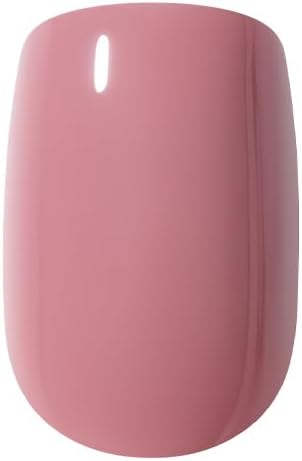 Short Round Press-On Nails - Milky Pink Blush | Salon-Quality & Reusable Fake Nails Kit with 12 Sizes