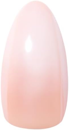 Short Round Press-On Nails - Milky Pink Blush | Salon-Quality & Reusable Fake Nails Kit with 12 Sizes