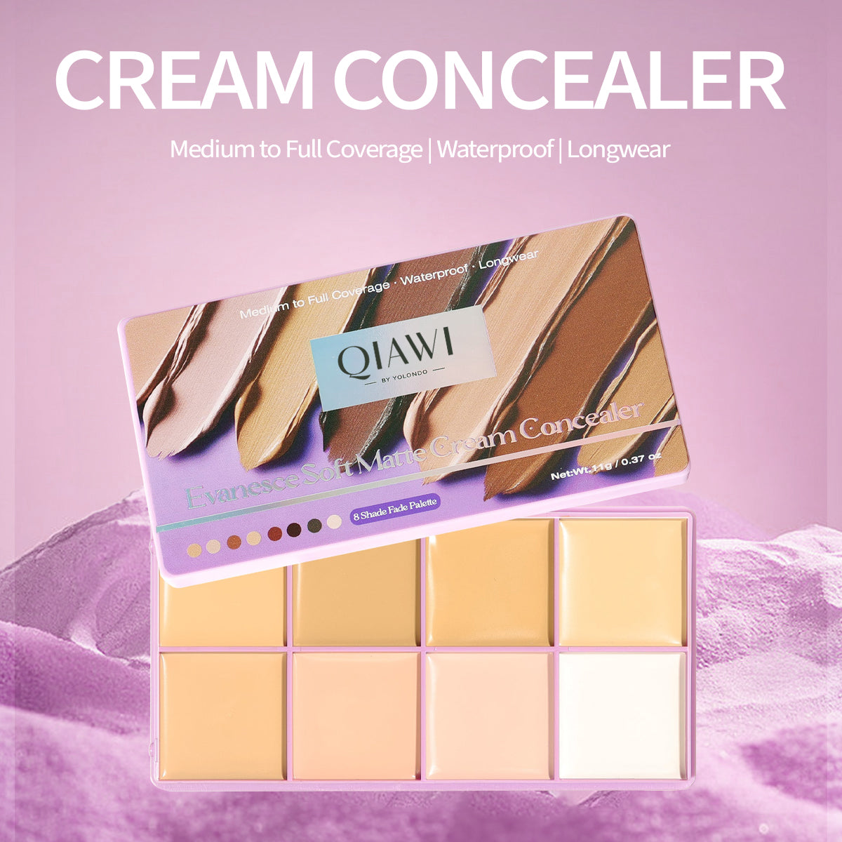 🔥New Year Sale: 70% OFF💎Instant Flawless Coverage Concealer Medium to Full Coverage | Waterproof | Long-wearing One-Tap Smoothing for Picture-Perfect Skin