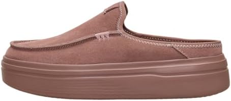 Women's Austin Lift Platform Mule | Genuine Leather Slip-On | Lightweight Everyday Shoes
