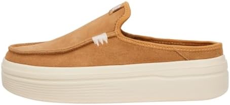Women's Austin Lift Platform Mule | Genuine Leather Slip-On | Lightweight Everyday Shoes