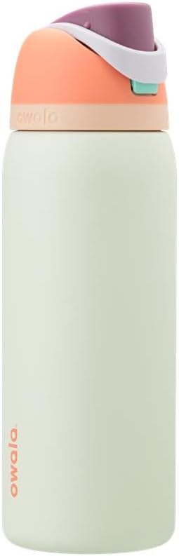 24oz Insulated Stainless Steel Water Bottle with Straw & Locking Lid - BPA-Free, 24-Hour Cold Retention