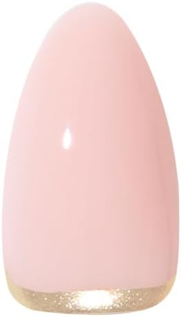 Short Round Press-On Nails - Milky Pink Blush | Salon-Quality & Reusable Fake Nails Kit with 12 Sizes