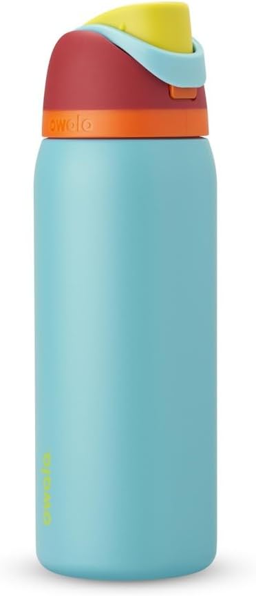 24oz Insulated Stainless Steel Water Bottle with Straw & Locking Lid - BPA-Free, 24-Hour Cold Retention