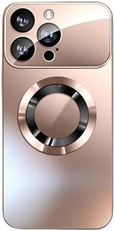 Matte Magnetic Phone Case with Full Camera Protection, Slim Anti-Fingerprint Cover