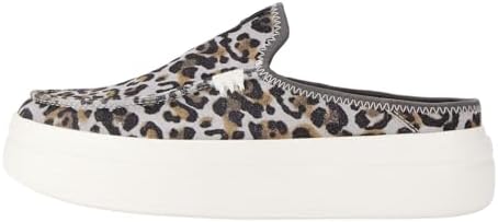 Women's Austin Lift Platform Mule | Genuine Leather Slip-On | Lightweight Everyday Shoes