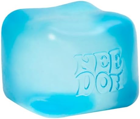 Sensory Squeeze Cube Toy for Stress Relief & Focus - Super Solid Squish