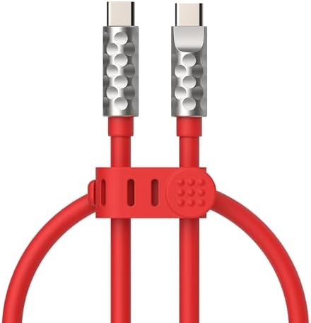 4-in-1 Universal USB Charging Cable with Carrying Case – 240W Max Fast Charger Cord, USB-A, Dual USB-C & Lightning