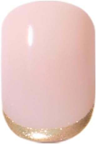 Short Round Press-On Nails - Milky Pink Blush | Salon-Quality & Reusable Fake Nails Kit with 12 Sizes
