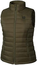 Women's Lightweight Heated Vest with USB-C Battery, Puffer Style