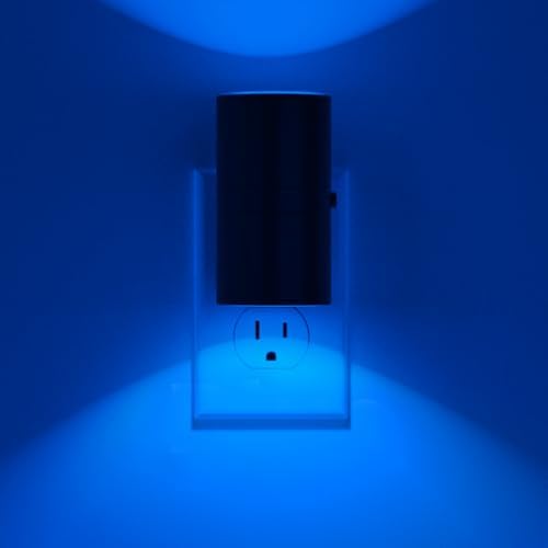 Dimmable LED Night Light with Dusk-to-Dawn Sensor, Adjustable Brightness, Soft White 3000K, 2-Pack