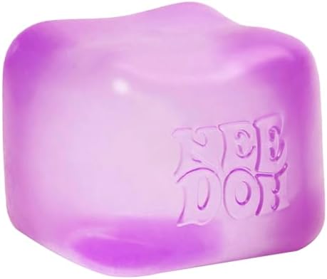 Sensory Squeeze Cube Toy for Stress Relief & Focus - Super Solid Squish