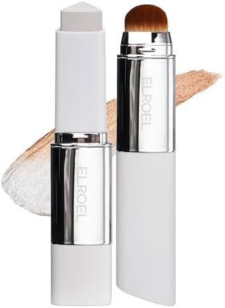 Color-Changing Foundation Stick with Detachable Brush - Balm-to-Cream Formula, 50-Hour Hydration