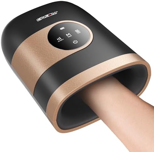 Upgraded Hand Massager with Heat and Compression for Arthritis and Carpal Tunnel Relief