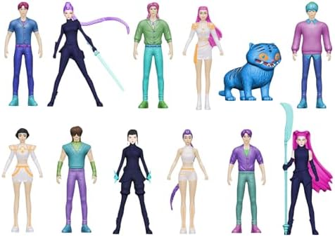 11.5'' Articulated Girl Group Doll Set with Movie-Accurate Outfits, Premium Collectible Action Figures
