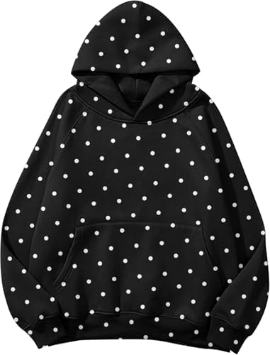 Women's Cheetah Print Oversized Fleece Hoodie with Pocket, Long Sleeve Pullover