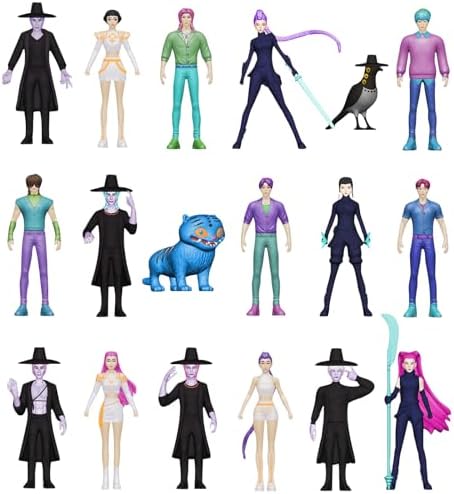11.5'' Articulated Girl Group Doll Set with Movie-Accurate Outfits, Premium Collectible Action Figures