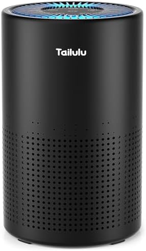 H13 True HEPA Air Purifier for 1200 Sq Ft Rooms with 12dB Sleep Mode & Timer