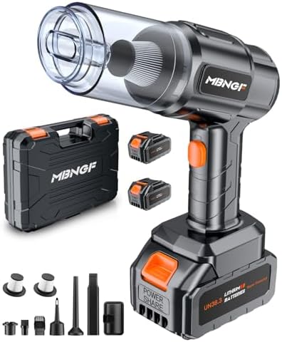 35000PA Cordless Handheld Vacuum Cleaner with Blower Function, 60 Min Battery