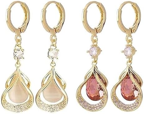 Lymphatic Drainage Slimming Hoop Earrings with Magnetotherapy and Acupuncture Therapy