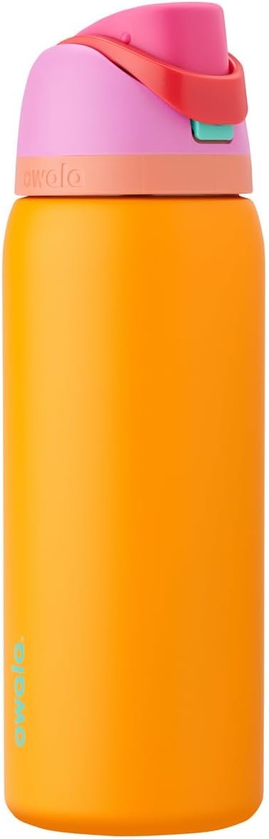 24oz Insulated Stainless Steel Water Bottle with Straw & Locking Lid - BPA-Free, 24-Hour Cold Retention