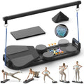 Multifunctional Pilates Board and Foldable Reformer Set for Home Gym, Ab Core Trainer Machine