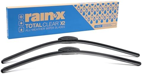 22-Inch 2-in-1 Water Repellent Wiper Blades, Pack of 2, with Advanced Beam Technology