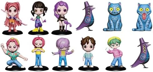 11.5'' Articulated Girl Group Doll Set with Movie-Accurate Outfits, Premium Collectible Action Figures