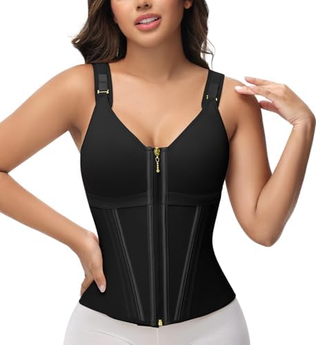 Women's Waist Trainer Corset with Tummy Control for Workout & Postpartum Recovery