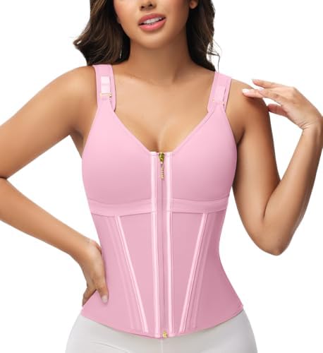 Women's Waist Trainer Corset with Tummy Control for Workout & Postpartum Recovery