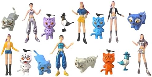 11.5'' Articulated Girl Group Doll Set with Movie-Accurate Outfits, Premium Collectible Action Figures