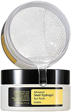 Pink Peptides Collagen Hydrogel Eye Patches for Puffy Eyes and Dark Circles, 60 Count