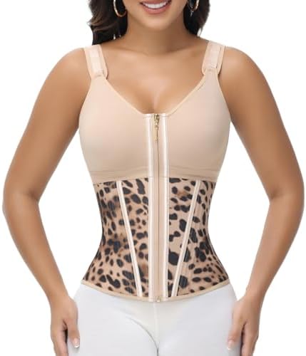 Women's Waist Trainer Corset with Tummy Control for Workout & Postpartum Recovery