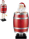 Funny Santa Cigarette Dispenser Pop Up Box, Automatic Prank Toy Gift for Men