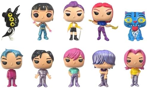 11.5'' Articulated Girl Group Doll Set with Movie-Accurate Outfits, Premium Collectible Action Figures