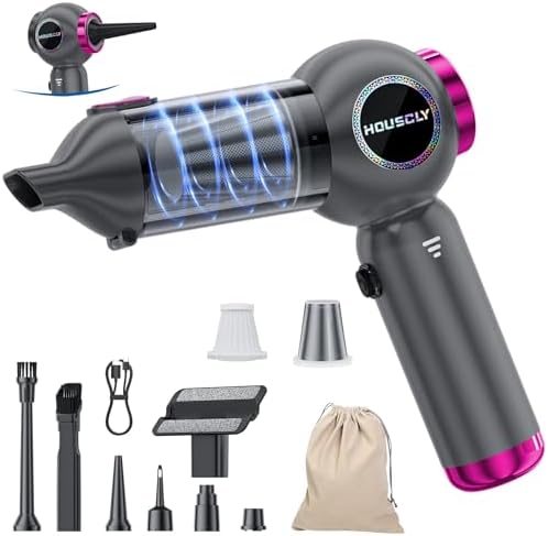 25000Pa Cordless Handheld Vacuum with 4-in-1 Functions - 40 Min Runtime