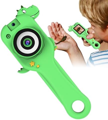 500x Kids Microscope with HD Screen, Photo & Video Function for Science Exploration