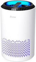 Air Purifier with 3-Layer Filter, Sleep Mode & Essential Oil Diffuser for Bedroom & Office