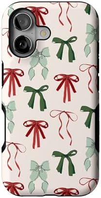 Red Houndstooth iPhone Case | Military-Grade Protection | MagSafe Compatible