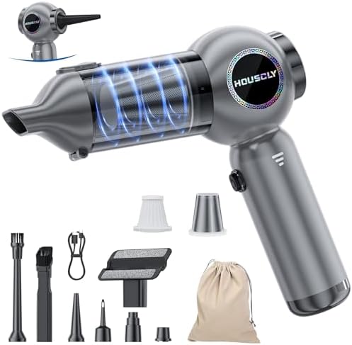 25000Pa Cordless Handheld Vacuum with 4-in-1 Functions - 40 Min Runtime