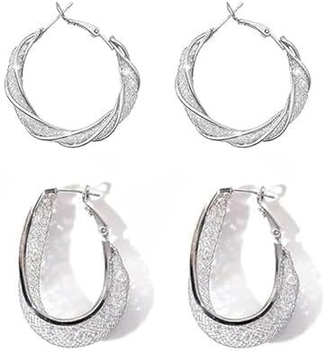 Lymphatic Drainage Slimming Hoop Earrings with Magnetotherapy and Acupuncture Therapy