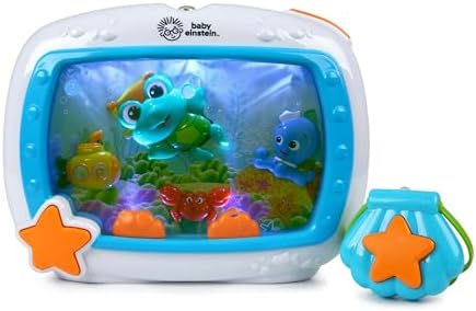 Sea Dreams Soother Musical Crib Toy and Sound Machine for Newborns