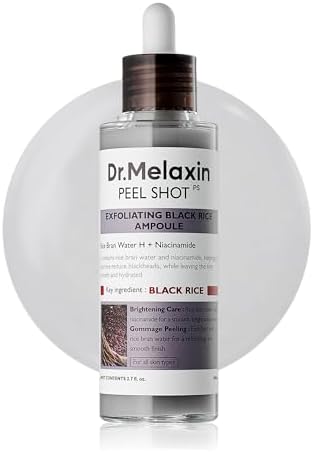 Glow Rice Peeling Ampoule 80ml Daily Soft Exfoliating Face and Body Scrub